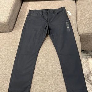 Gap slim fit pants with comfort stretched waist band size 33W-28L